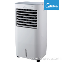 Portable Air Cooler with Remote Control and LED Display 3 Fan Speeds with Oscillation Function humidifying control  pump protection 7 Hour